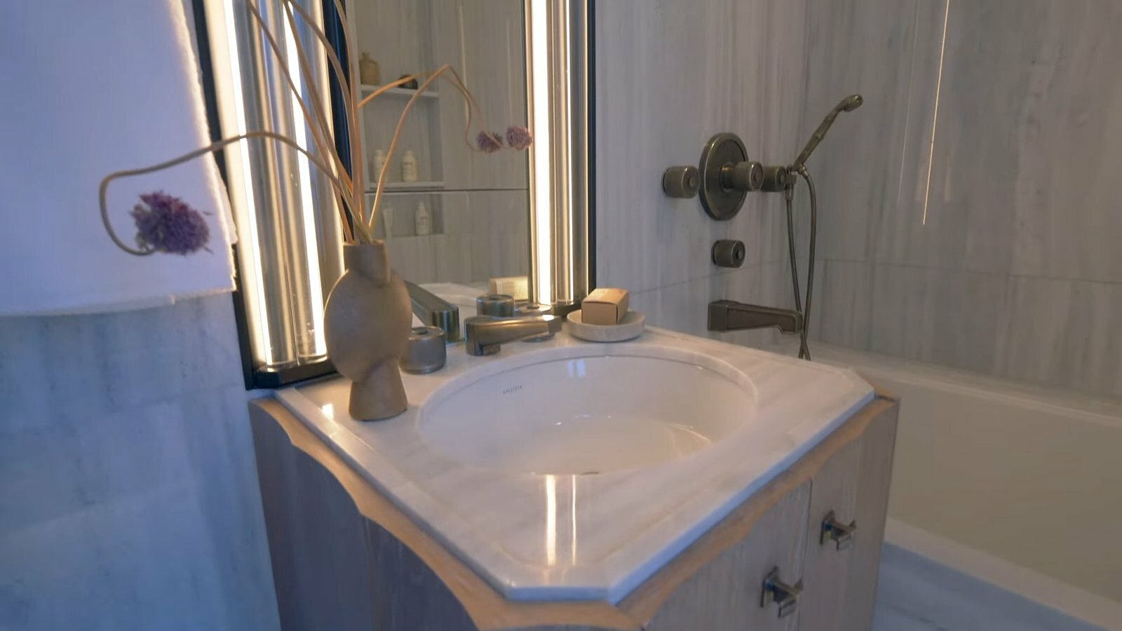 Costly Washbasin Inside Billionaires Penthouse