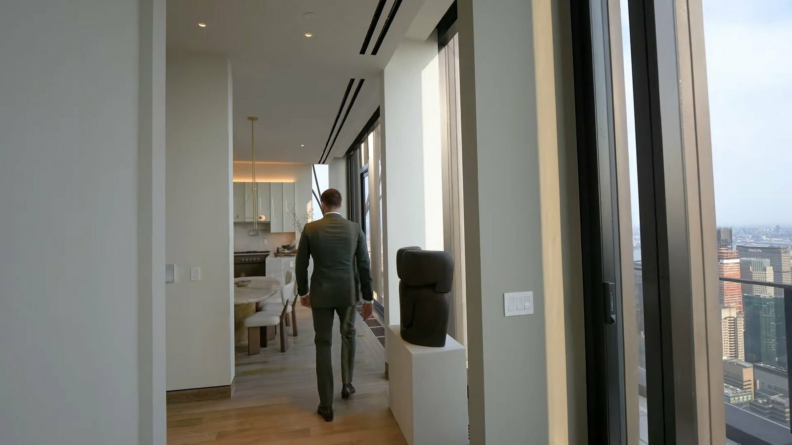 Kithen Entry Inside Billionaires Penthouse
