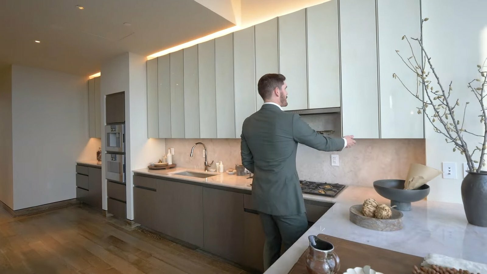 Modular Kitchen Inside Billionaires Penthouse