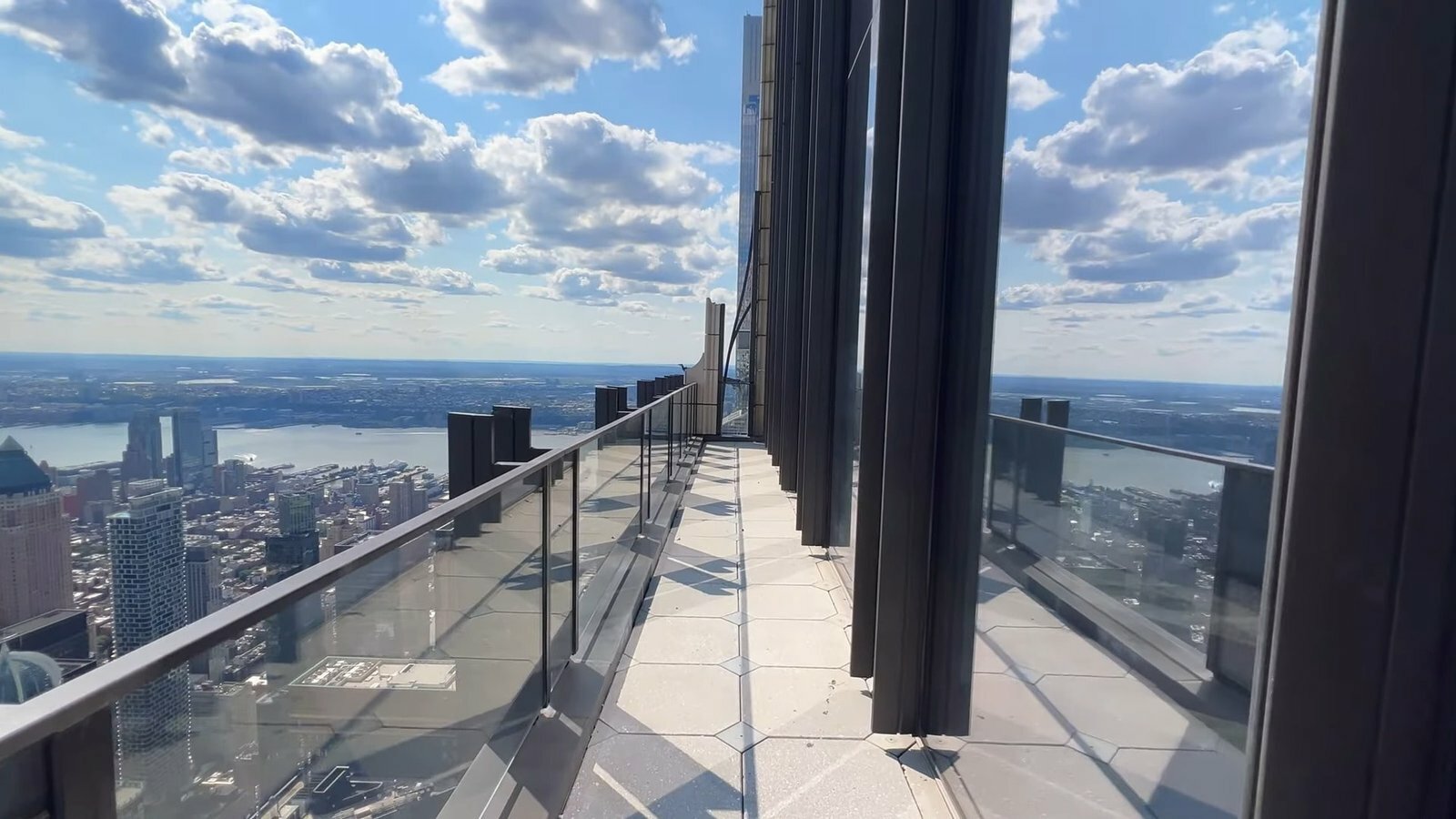 Outstanding Balcony outside Billionaires Penthouse