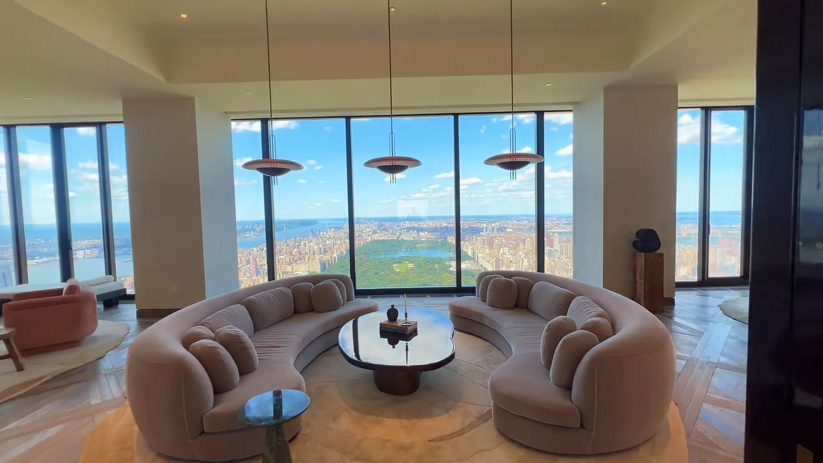 Sofa set Inside Billionaires Penthouse